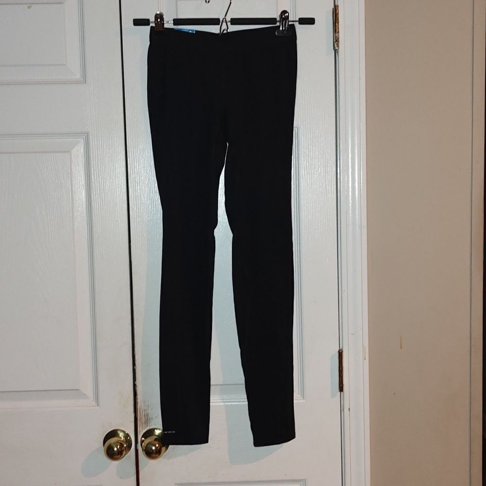 Columbia black performance fit tights leggings midweight tight  Sz XS NWT